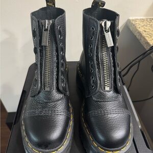 Dr. Martens Black Leather Boots